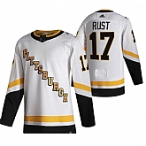Pittsburgh Penguins 17 Bryan Rust White Adidas 2020-21 Reverse Retro Alternate Jersey Dzhi,baseball caps,new era cap wholesale,wholesale hats
